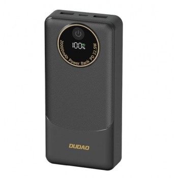 External battery POWER BANK Dudao (K12Pro) 20000mAh (2xUSB; 1xUSB-C) black External battery POWER BANK Dudao (K12Pro) 20000mAh (2xUSB; 1xUSB-C) black