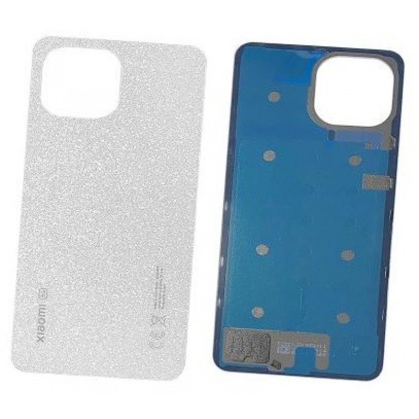 Galinis dangtelis Xiaomi Mi 11 Lite 4G/Mi 11 Lite 5G/11 Lite 5G NE White originalus (service pack)