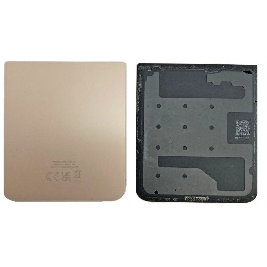 Back down cover for Samsung F721 Z Flip4 5G Pink Gold original (service pack) Back down cover for Samsung F721 Z Flip4 5G Pink Gold original (service pack)