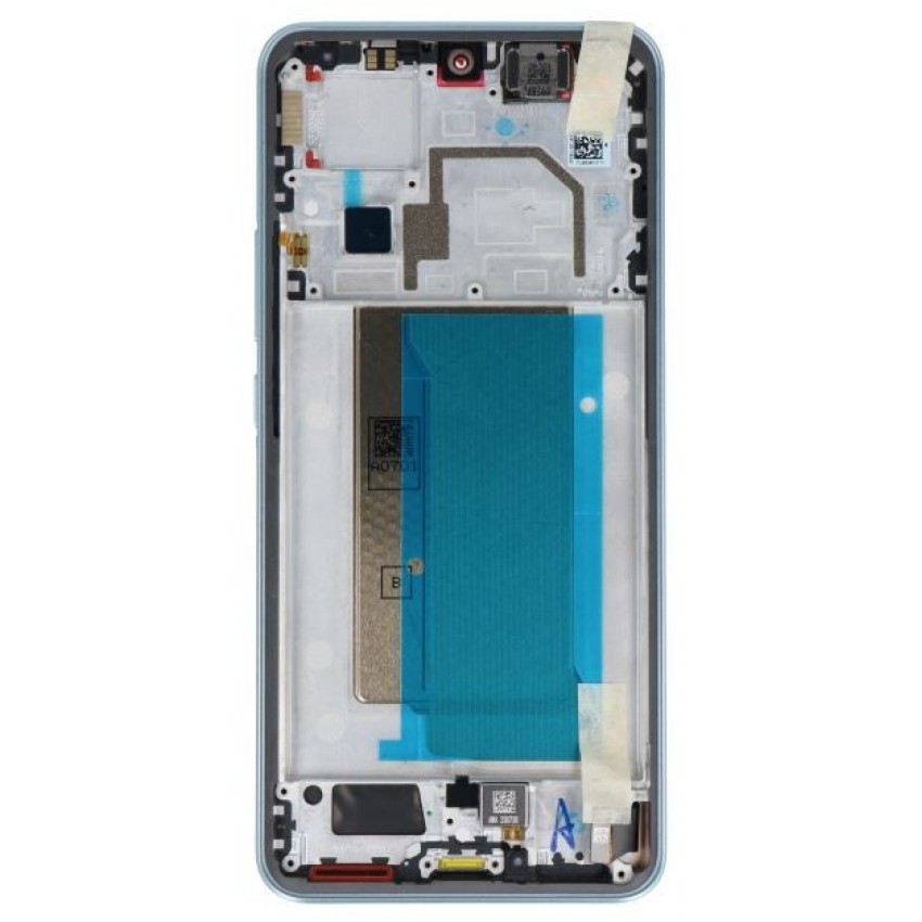 Ekranas Xiaomi 13T 5G/13T Pro 5G su lietimui jautriu stikliuku ir rėmeliu Meadow Green OLED