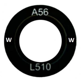 Samsung A566 A56 5G lens for camera Black (lens Wide) 1pcs (service pack)