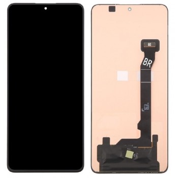 Ekranas Xiaomi Poco X7 Pro 5G su lietimui jautriu stikliuku Black OLED