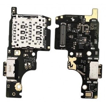 Flex Xiaomi Redmi Note 14 5G/Poco M7 Pro 5G with charging connector and microphone, SIM card contact original (service pack)
