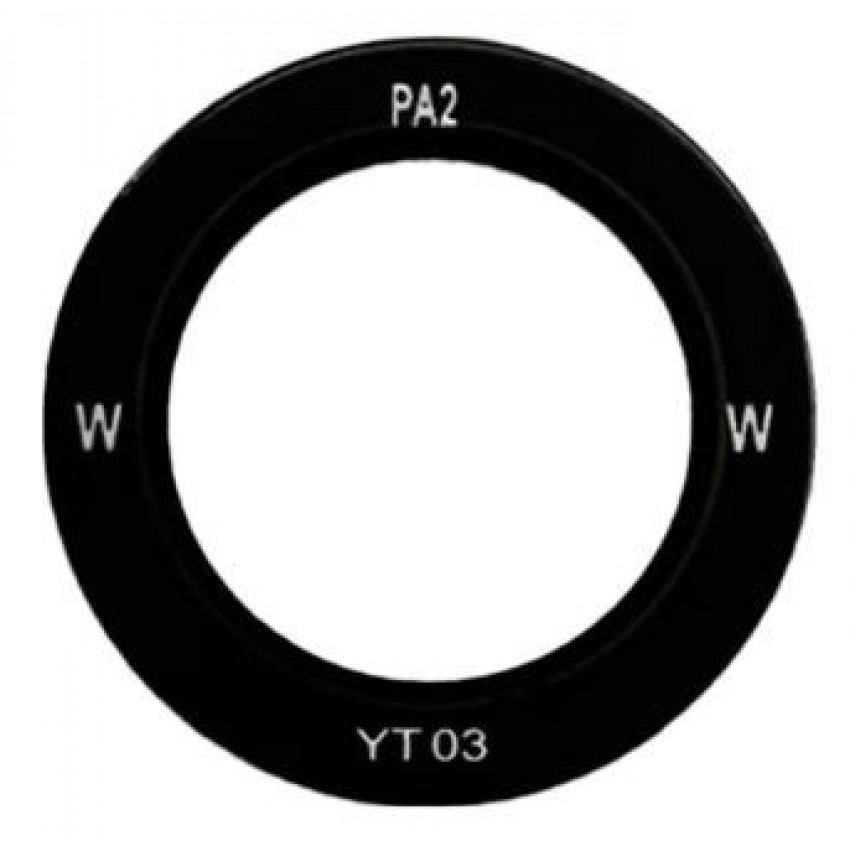 Samsung S936 S25 Plus lens for camera Black (lens Wide) 1pcs (service pack)