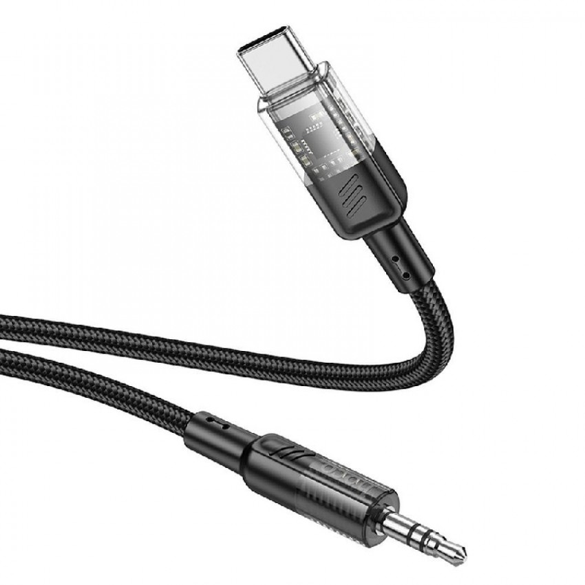 Audio adapter HOCO (UPA27) from USB-C to 3,5mm 1.2m