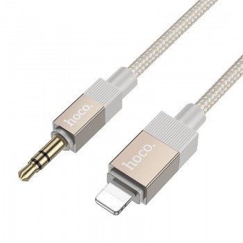 Audio adapter HOCO (UPA32A) lightning to 3,5mm(p) gold (1M)