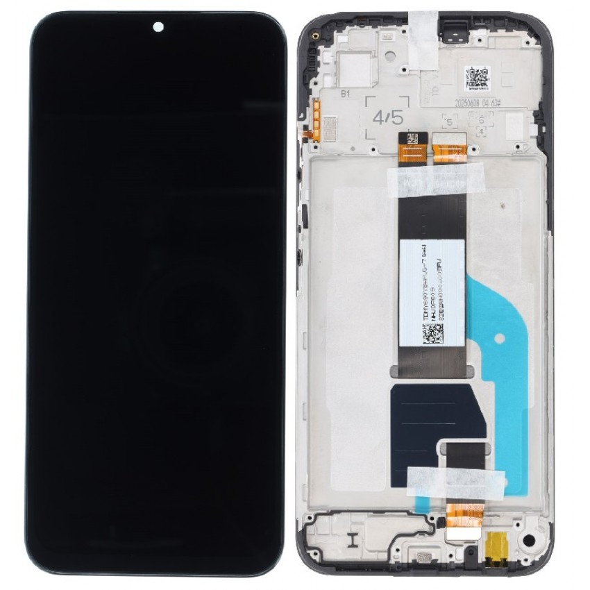 LCD screen Xiaomi Redmi 15C 4G (Global)/Poco C85 4G (Global) with touch screen and frame Black original (service pack)