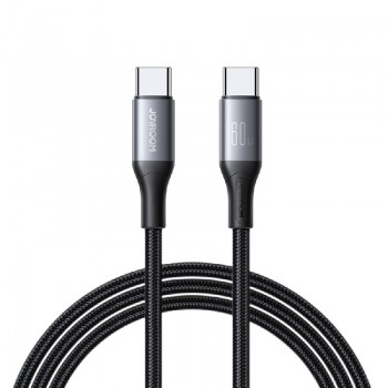 USB cable JOYROOM (S-A28) "USB-C (Type-C) to USB-C (Type-C)" (60W 2m) black