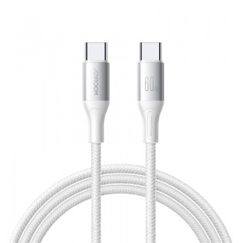 USB cable JOYROOM (S-A28) "USB-C (Type-C) to USB-C (Type-C)" (60W 2m) white