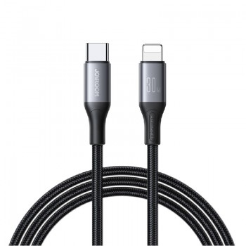 USB cable JOYROOM (S-A28) "USB-C (Type-C) to Lightning Cable" (30W 2m) black