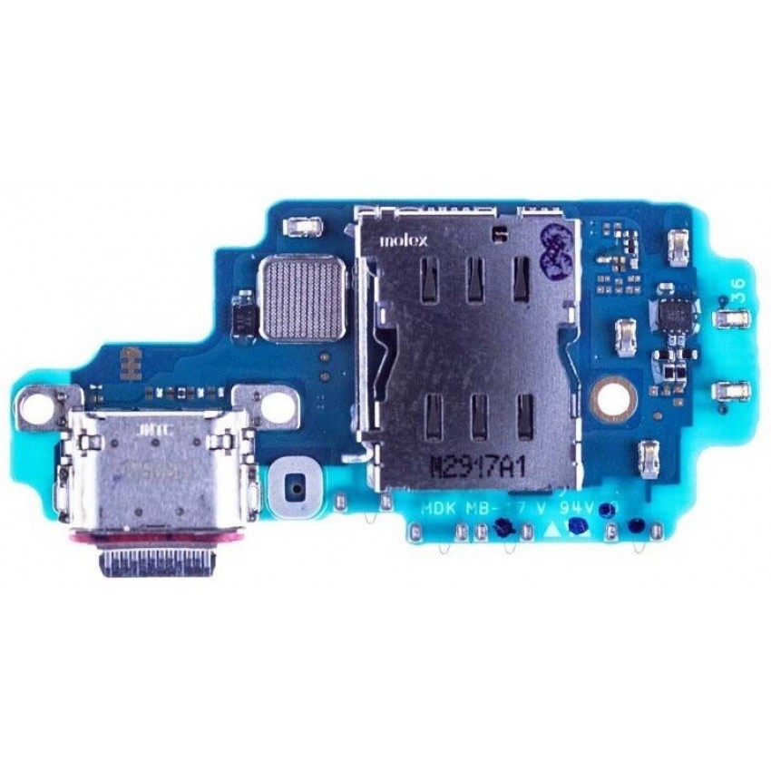 Flex Samsung S918 S23 Ultra for plugin, microphone, SIM reader original (used Grade A)