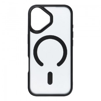 Dėklas Matte Mag Cover (MagSafe) skirtas iPhone 17 juodas