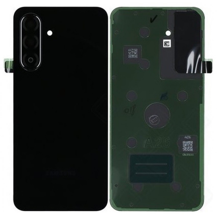 Back cover for Samsung A266 A26 5G Black original (service pack)