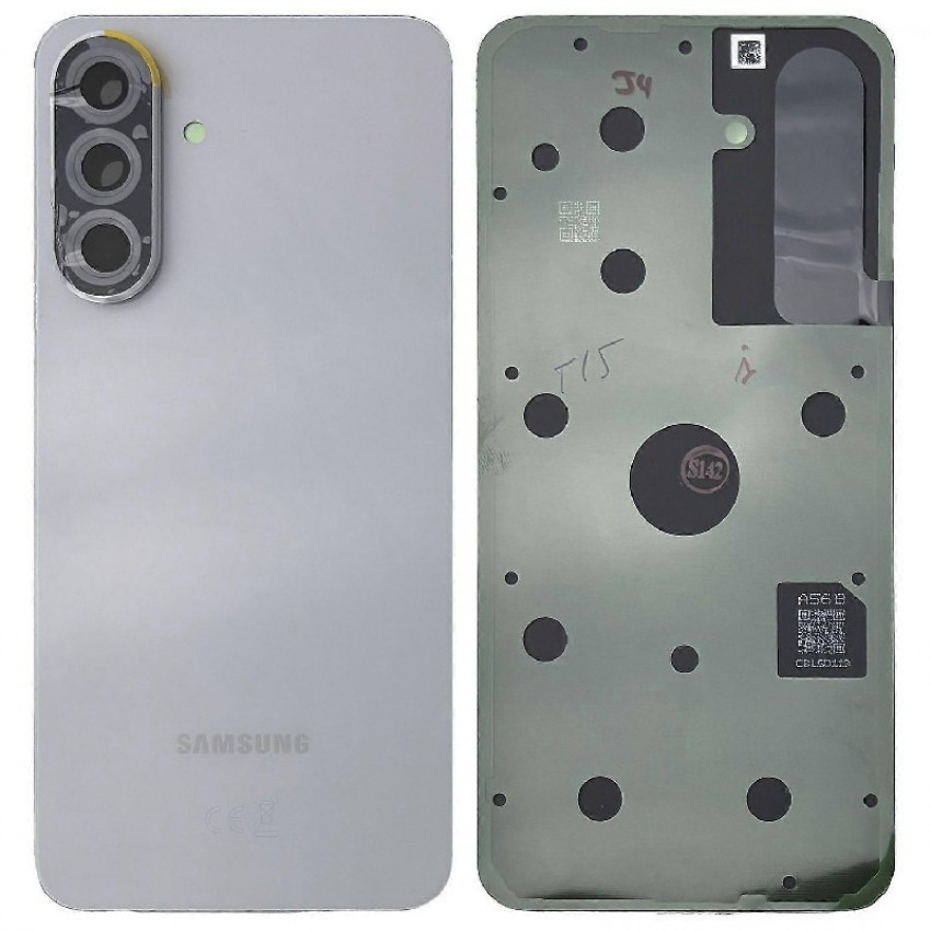 Back cover for Samsung A566 A56 5G Lightgrey original (service pack)
