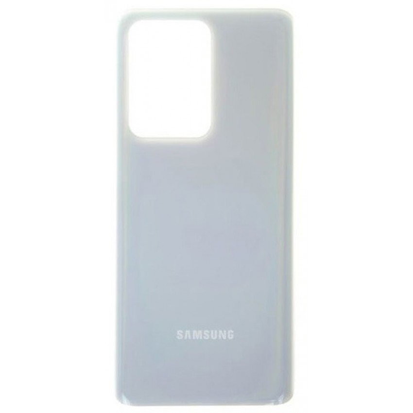 Back cover for Samsung G988 S20 Ultra Cloud White (without camera lens) original (used Grade A)