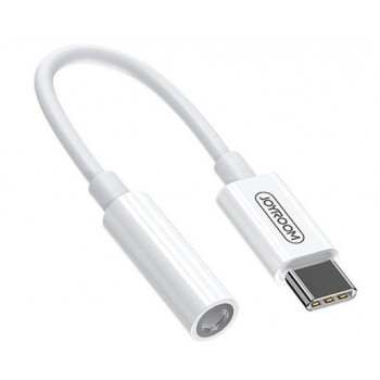Audio adapter JOYROOM (SHC1) from "USB-C" to 3,5mm white