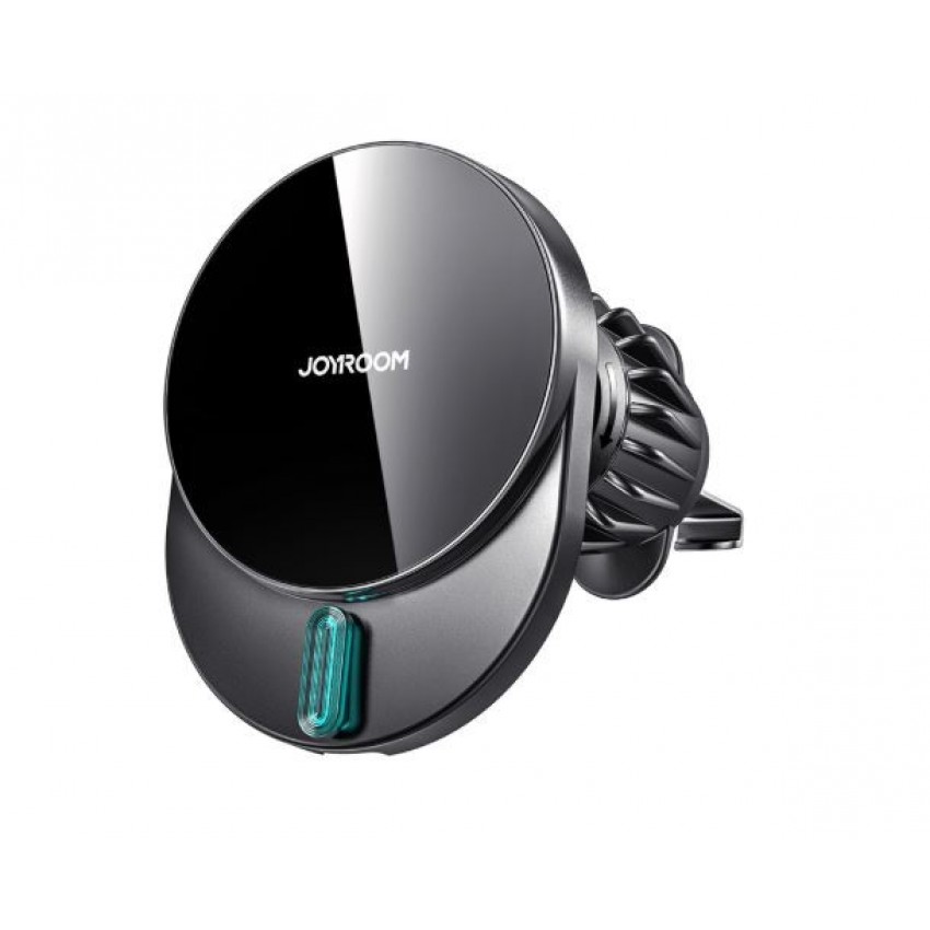 Wireless car charger+holder JOYROOM (JR-ZS409) Magnetic (MagSafe 15W) for using on ventilation grille black