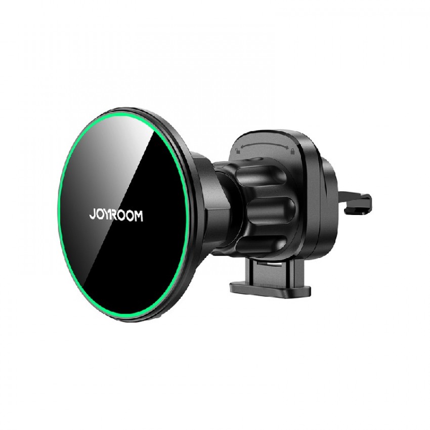 Wireless car charger+holder JOYROOM (JR-ZS412) Magnetic Qi2 (MagSafe 15W) for using on ventilation grille black