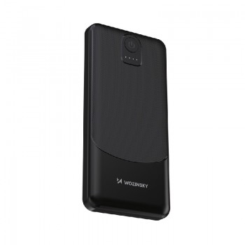 External battery POWER BANK Wozinsky (WPBBK-2) 10000mAh (2xUSB) black