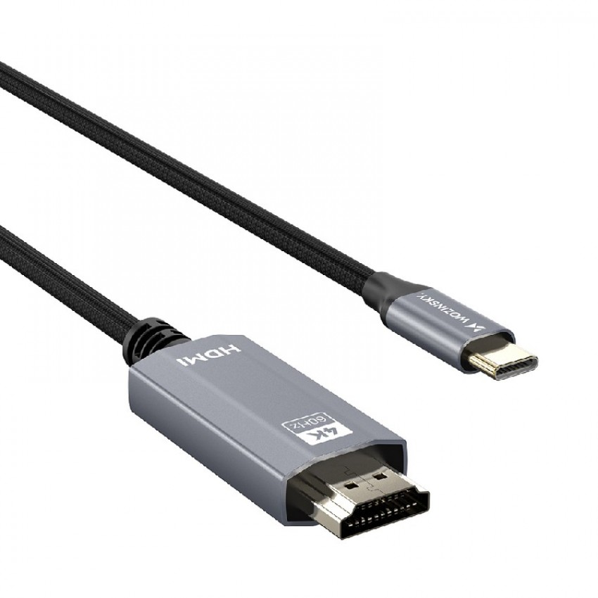 USB-C HDMI cable Wozinsky (WCCH-01) 4K 60Hz 1.8M black