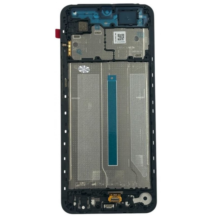 Ekranas Xiaomi Redmi A5 (Short Flex) su lietimui jautriu stikliuku ir rėmeliu Black originalus (service pack)