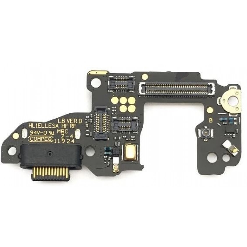 Lanksčioji jungtis Huawei P30 su įkrovimo kontaktu, mikrofonu originali (used Grade A)