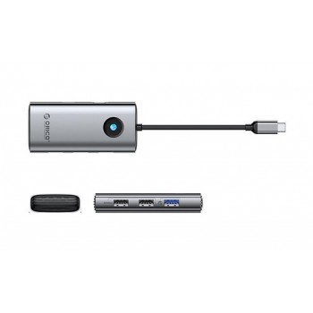 USB-C HUB Orico (PW11-5P) (1xUSB-C, 3xUSB, HDMI)