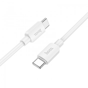 USB cable HOCO X96 "USB-C to USB-C" (60W) 1m white