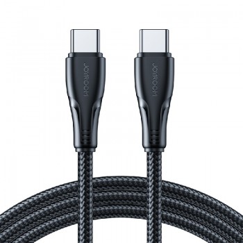 USB cable JOYROOM (S-A11) "USB-C (Type-C) to USB-C (Type-C)" (60W 0.25m) black