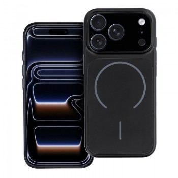 Dėklas MAKE 17 (MagSafe) skirtas iPhone 16 juodas