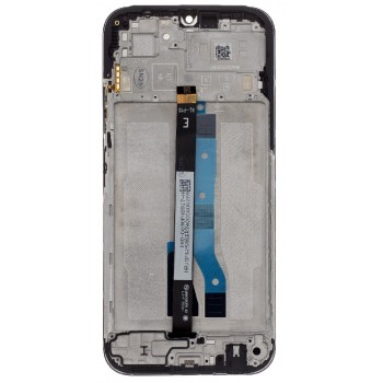 Ekranas Xiaomi Redmi 15C 5G su lietimui jautriu stikliuku ir rėmeliu Black originalus (service pack)