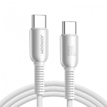 USB cable Joyroom (S-A51) "USB-C (Type-C) to USB-C (Type-C)" (60W 1.2m) grey