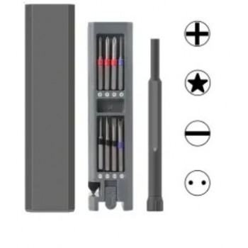 Atsuktuvas su 28vnt antgalių rinkiniu