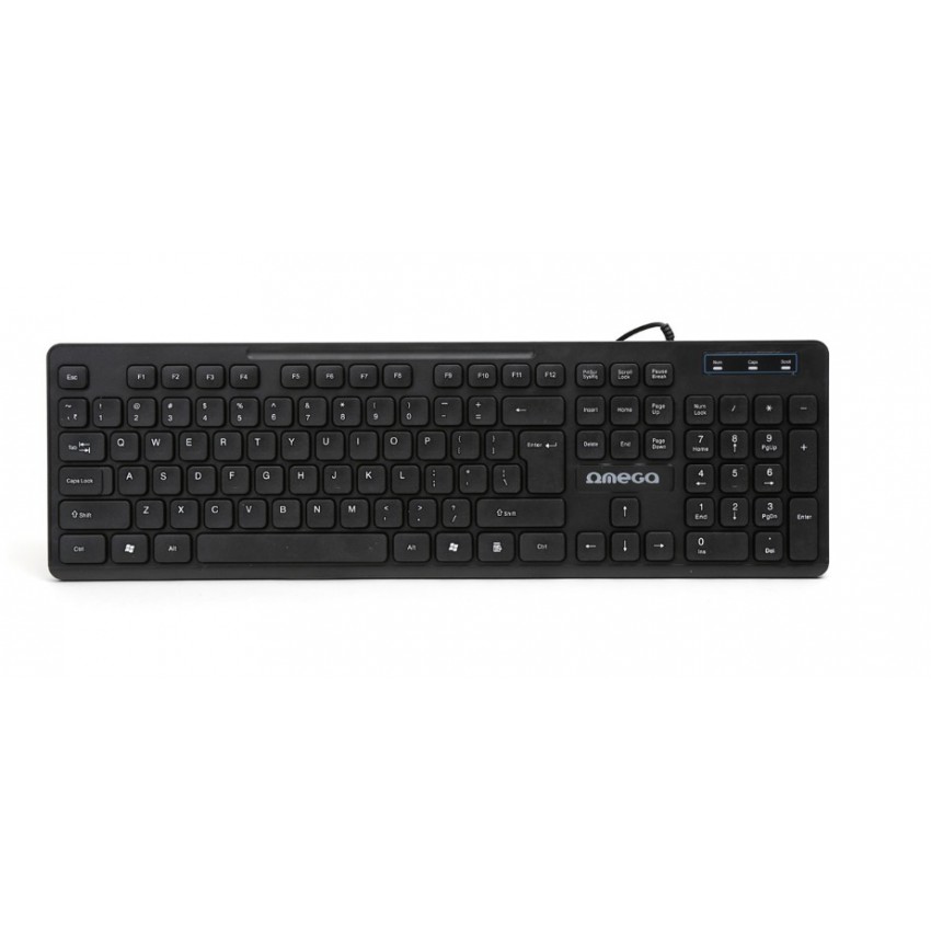 Wired keyboard OMEGA OK-07 black