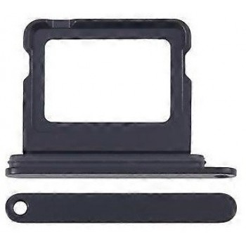 SIM card holder for iPhone 16/16 Plus Black ORG