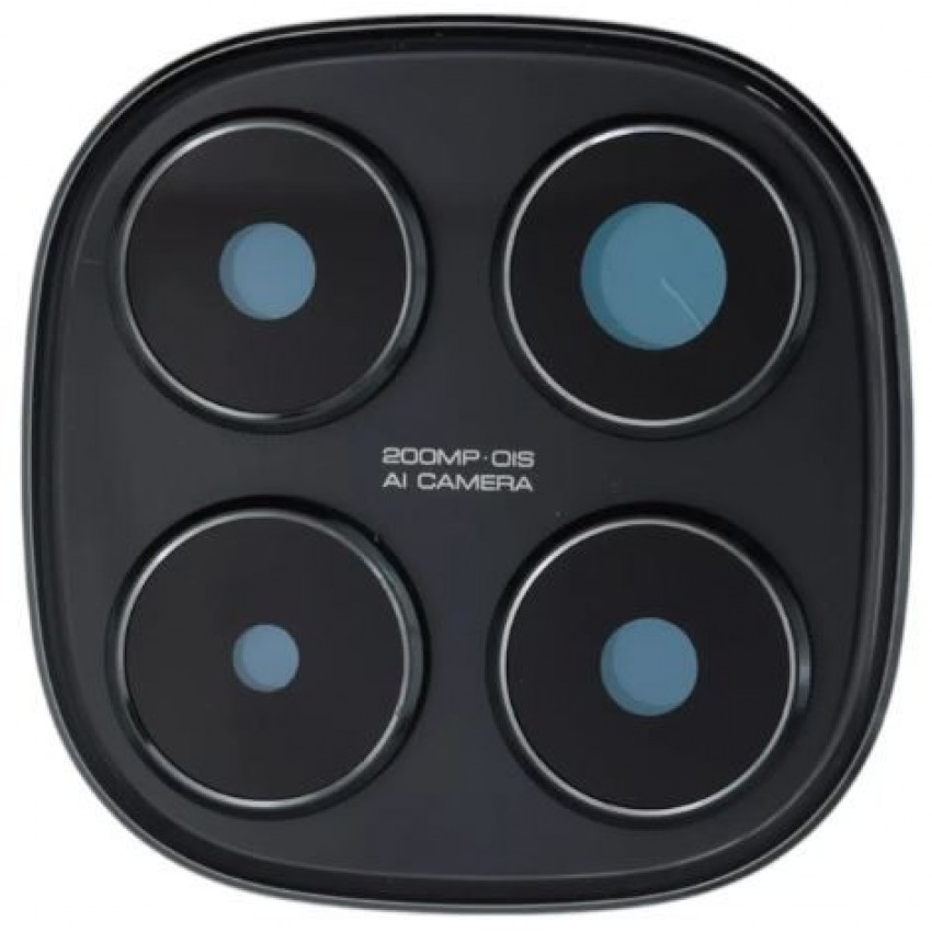 Xiaomi Redmi Note 14 Pro 4G lens for camera with frame Black ORG