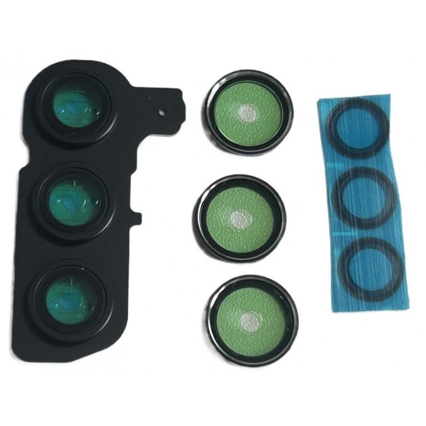 Samsung S931 S25 lens for camera with frame Black ORG