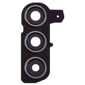 Samsung S721 S24 FE kameros stikliukas su rėmeliu Black ORG