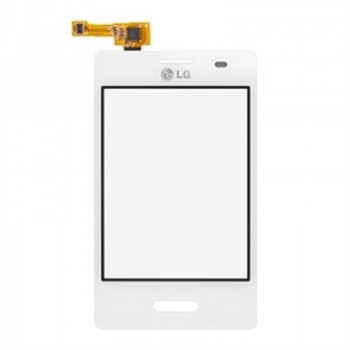 Lietimui jautrus stikliukas LG E430 L3-II White HQ