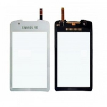 Lietimui jautrus stikliukas Samsung S5620 Monte White HQ