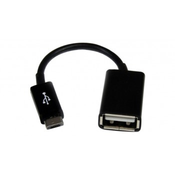 Adapter alates "microUSB" kuni USB (OTG) must