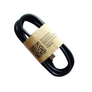 USB kabelis microUSB melns HQ, 1.0m