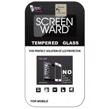 LCD kaitsev karastatud klaas Adpo 5D iPhone 6 kumer must