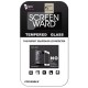 LCD kaitsev karastatud klaas Adpo 3D case-friedly Samsung G950 S8 kumer must