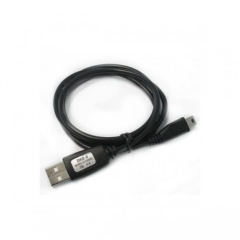 USB kabelis miniUSB melns HQ