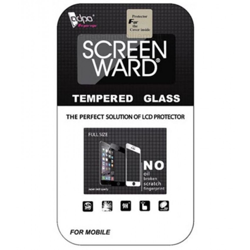 Tempered glass Adpo 5D iPhone X/XS/11 Pro curved black