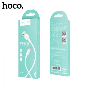 USB kabelis Hoco X25 Type-C 1.0m balts