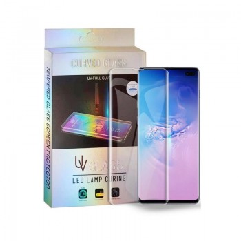 Tempered glass M1 5D UV Glue Samsung Huawei Mate 20 Pro curved transparent