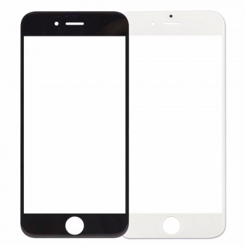 LCD stikls Apple iPhone 6 ar rāmi un OCA melns V2 ORG