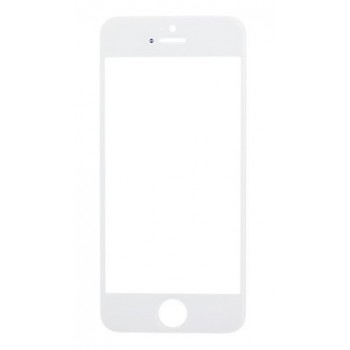 LCD stikls Apple iPhone 5S/SE ar rāmi un OCA balts V2 ORG